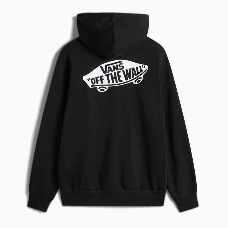 Pánska mikina Vans Style 76 II Loose Ft Full Zip Po black/white 2