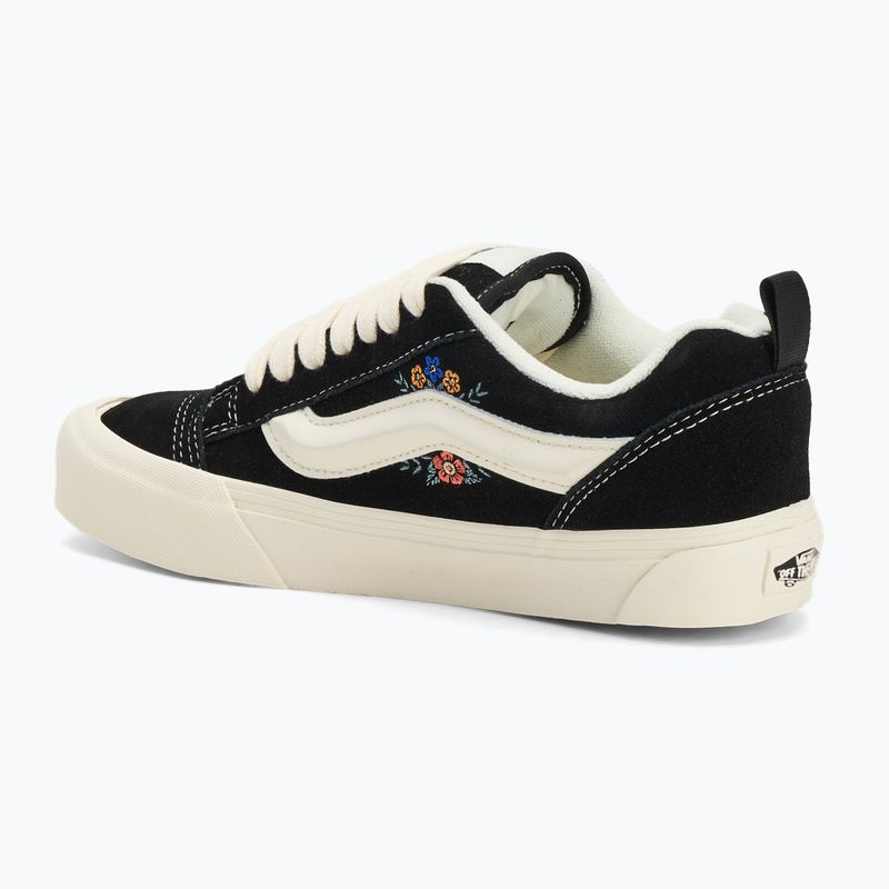 Topánky Vans Knu Skool black floral 3