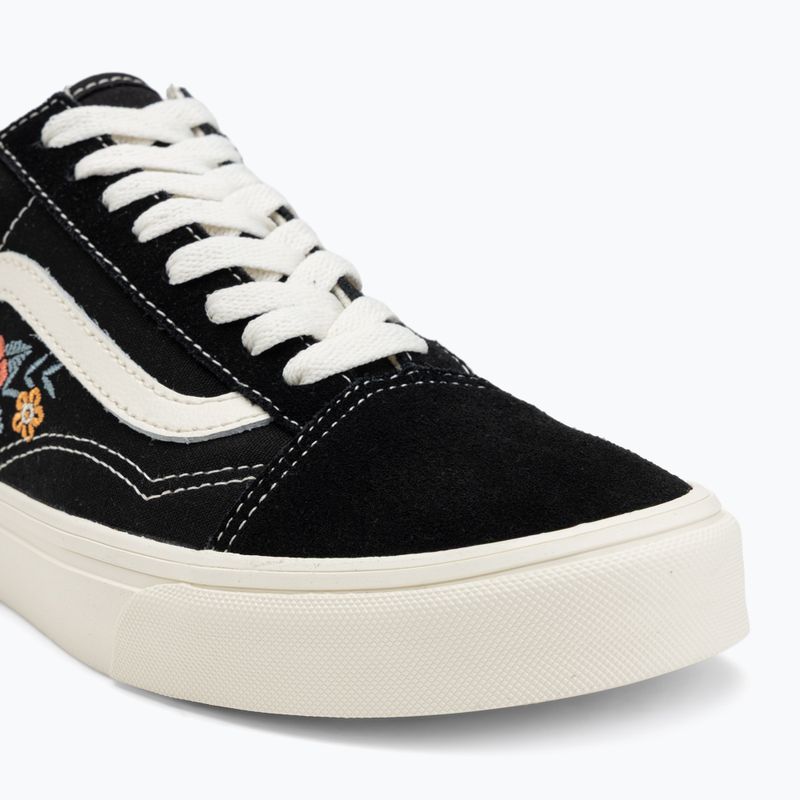 Topánky Vans Old Skool black floral 7