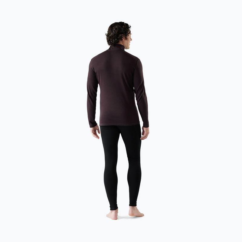 Pánska termo mikina Smartwool Classic Thermal Merino Base Layer 1/4 Zip Boxed mink heather 2