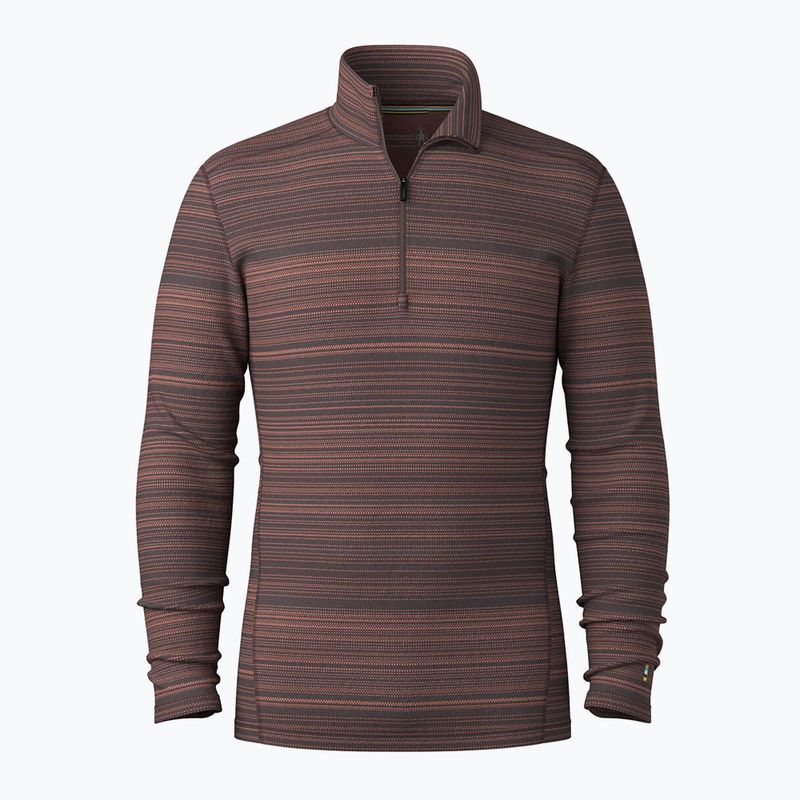Pánska termo mikina Smartwool Classic Thermal Merino Base Layer 1/4 Zip Boxed mink color shift 3
