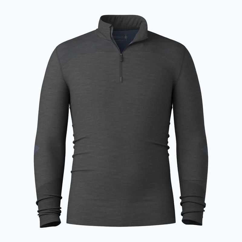 Pánska termo mikina Smartwool Intraknit Thermal Merino Base Layer 1/4 Zip charcoal/nightfall blue 4