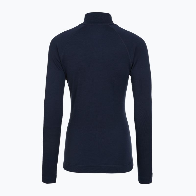 Dámska termo bielizeň Smartwool Classic Thermal Merino Base Layer 1/4 Zip Boxed deep navy 2