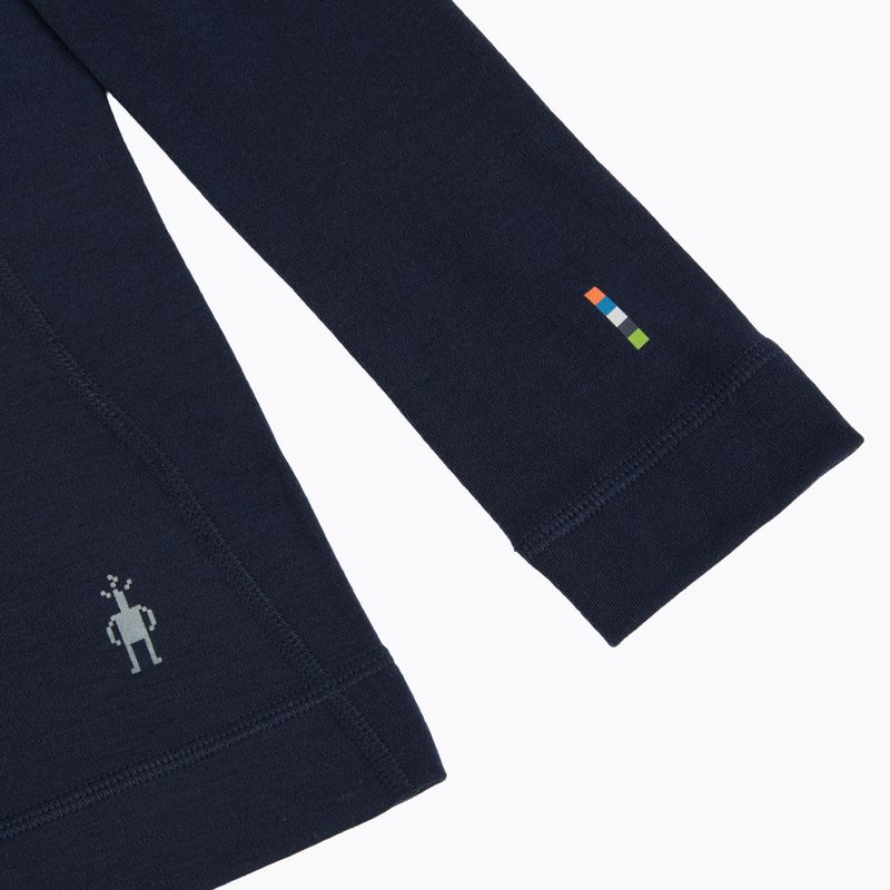 Dámska termo bielizeň Smartwool Classic Thermal Merino Base Layer 1/4 Zip Boxed deep navy 3