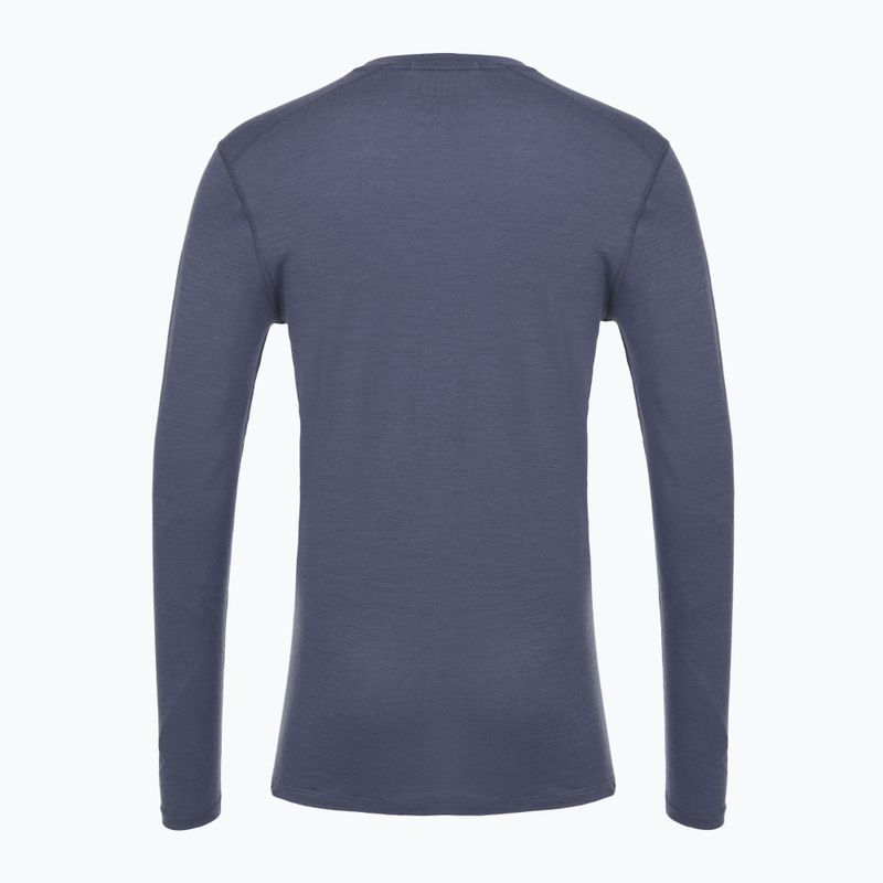 Pánske termoregulačné tričko s dlhým rukávom Smartwool Classic All-Season Merino Baselayer Boxed nightfall blue 4