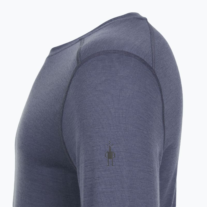 Pánske termoregulačné tričko s dlhým rukávom Smartwool Classic All-Season Merino Baselayer Boxed nightfall blue 5
