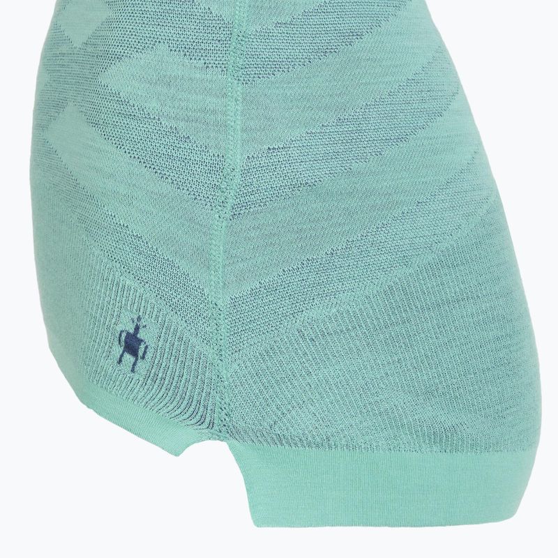 Dámske termo tričko longsleeve Smartwool Intraknit Thermal Merino Baselayer Crew pacific blue/nightfall blue 3