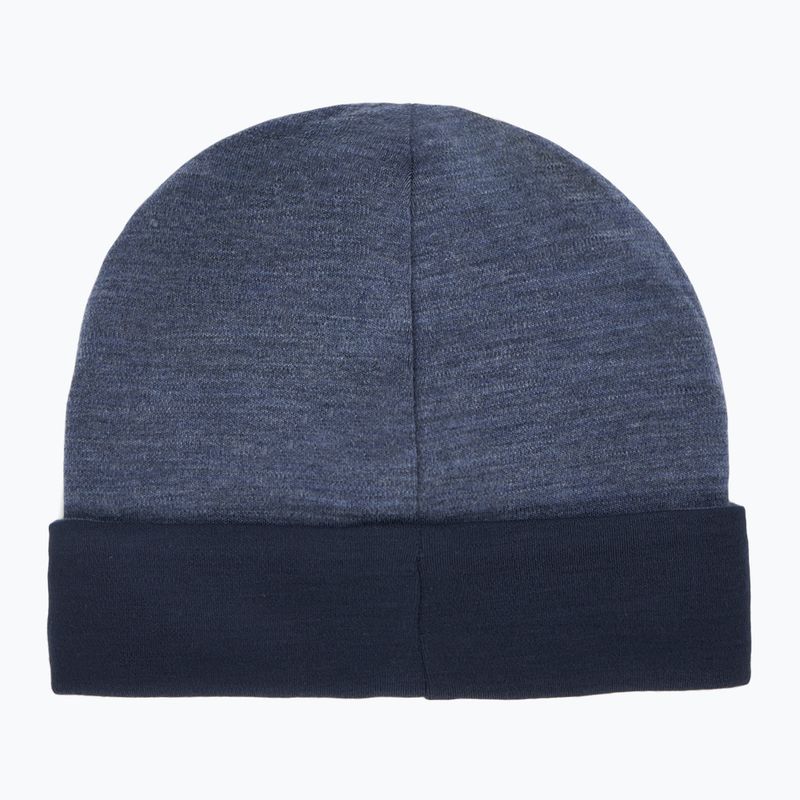 Zimná čiapka Smartwool Merino obojstranná s nápletom nightfall blue/deep navy 2