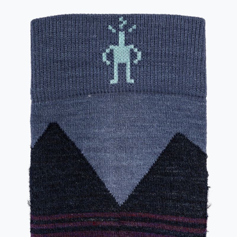 Dámske lyžiarske ponožky Smartwool Ski Targeted Cushion Pattern OTC nightfall blue 4