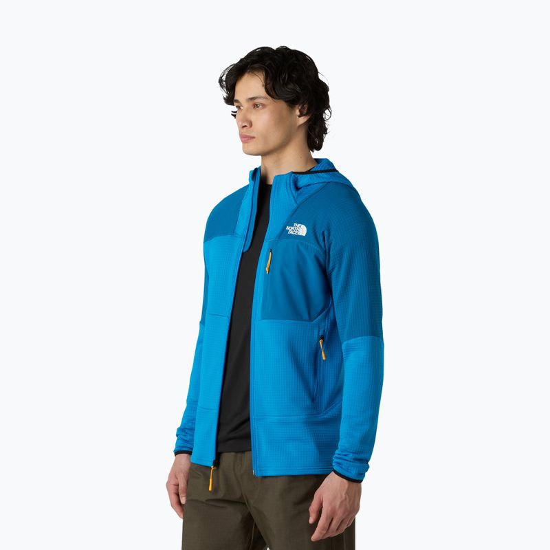 Pánska mikina The North Face Stormgap Powergrid skyline blue/adriatic 4