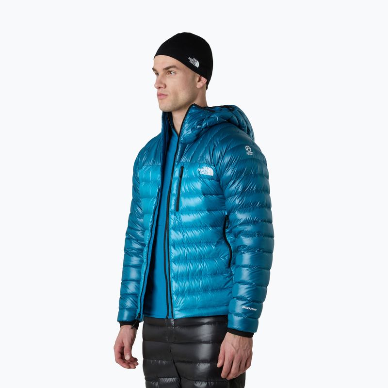 Pánska páperová bunda The North Face Summit Breithorn Hoodie meridian blue/dusk blue 4