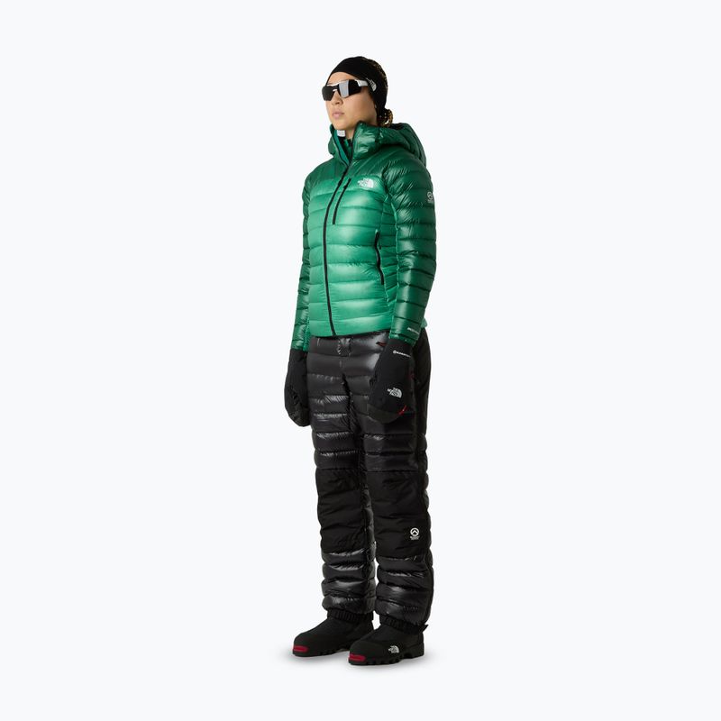Dámska páperová bunda The North Face Summit Breithorn Hoodie nebula green/evergreen 2