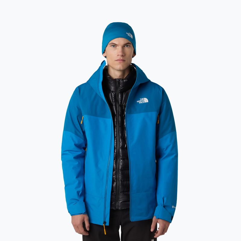 Pánska bunda do dažďa The North Face Jazzi 3L Gtx Skyline Blue/Adriatic Blue 4