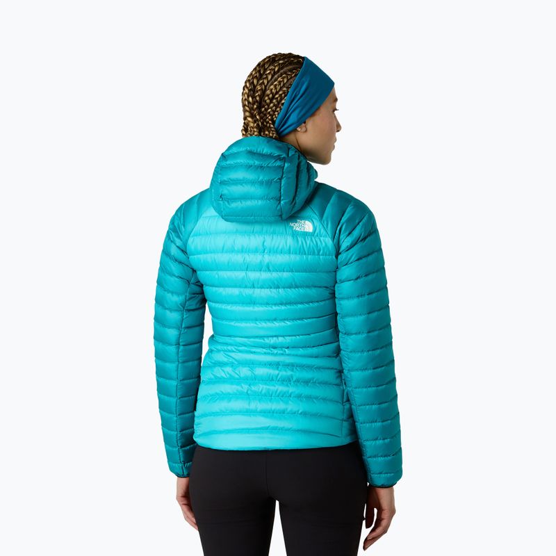 Dámska páperová bunda The North Face Bettaforca Light Down Hooded galactic blue/deep teal 3