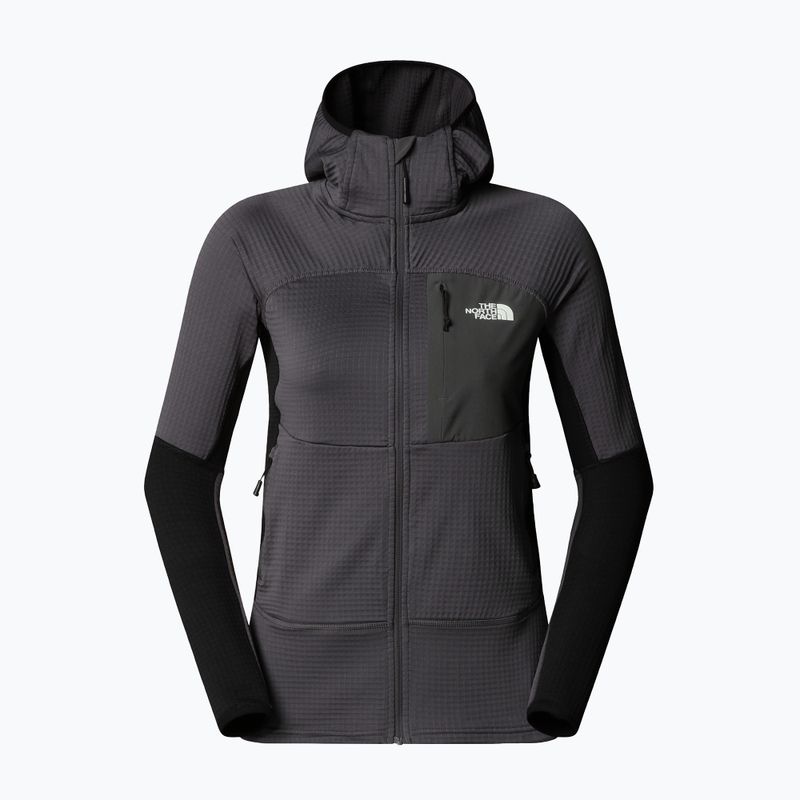 Dámska mikina The North Face Polartec Powergrid Stormgap Hoodie anthracite grey/black 5