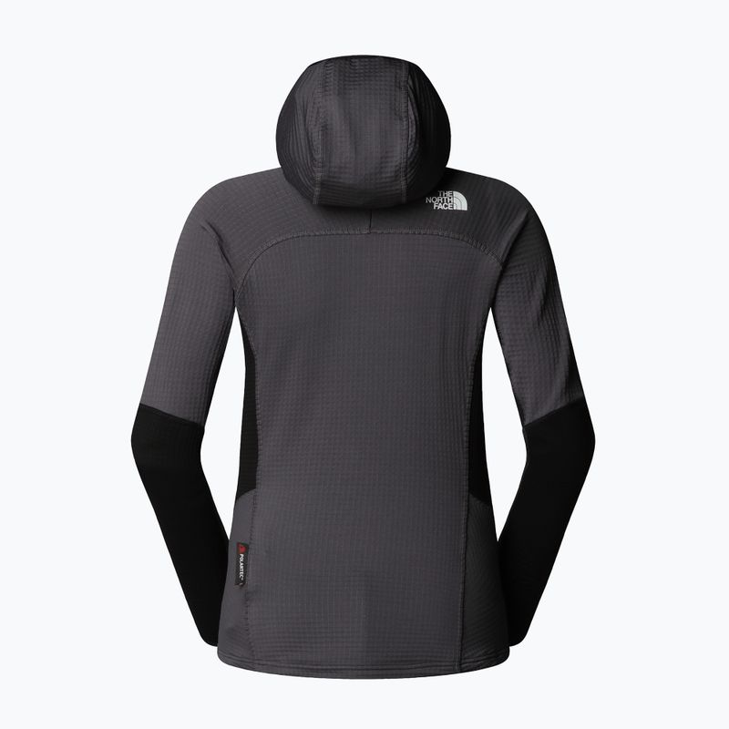 Dámska mikina The North Face Polartec Powergrid Stormgap Hoodie anthracite grey/black 6