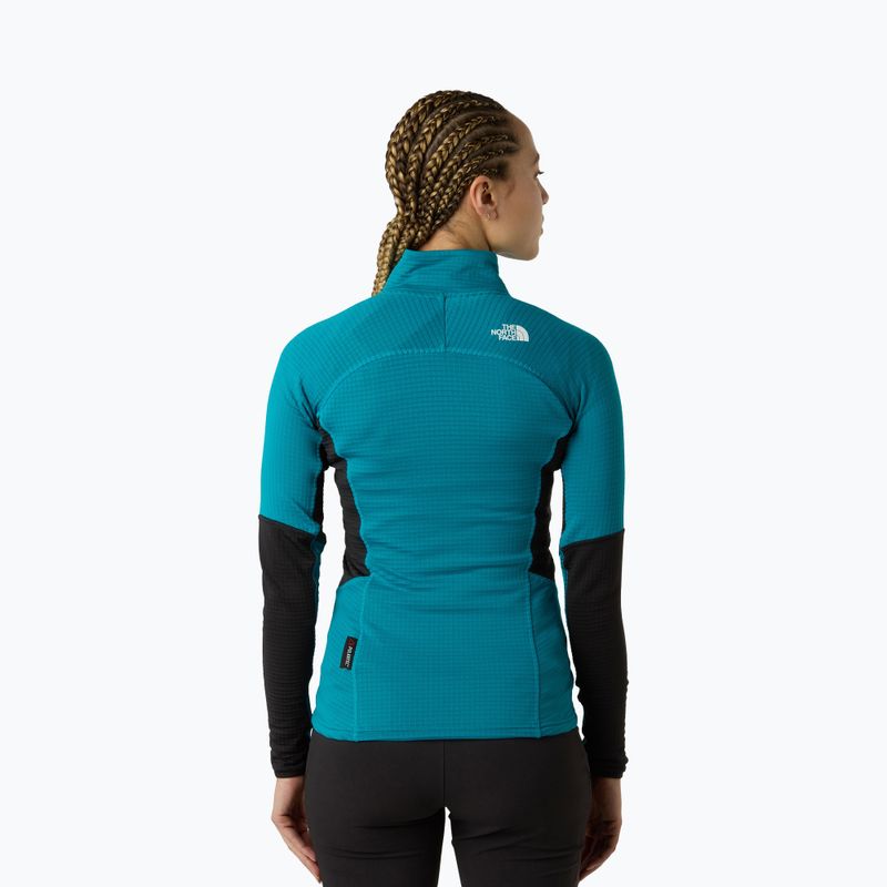 Dámska mikina The North Face Polartec Powergrid Stormgap Hoodie anthracite grey/tnf black 3