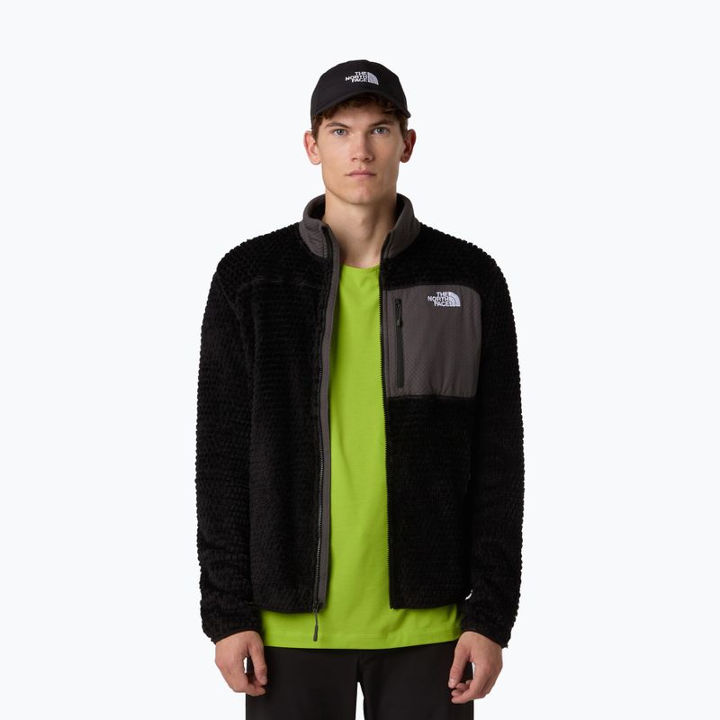 Pánska trekingová mikina The North Face Alpedge anthracite grey/black 4