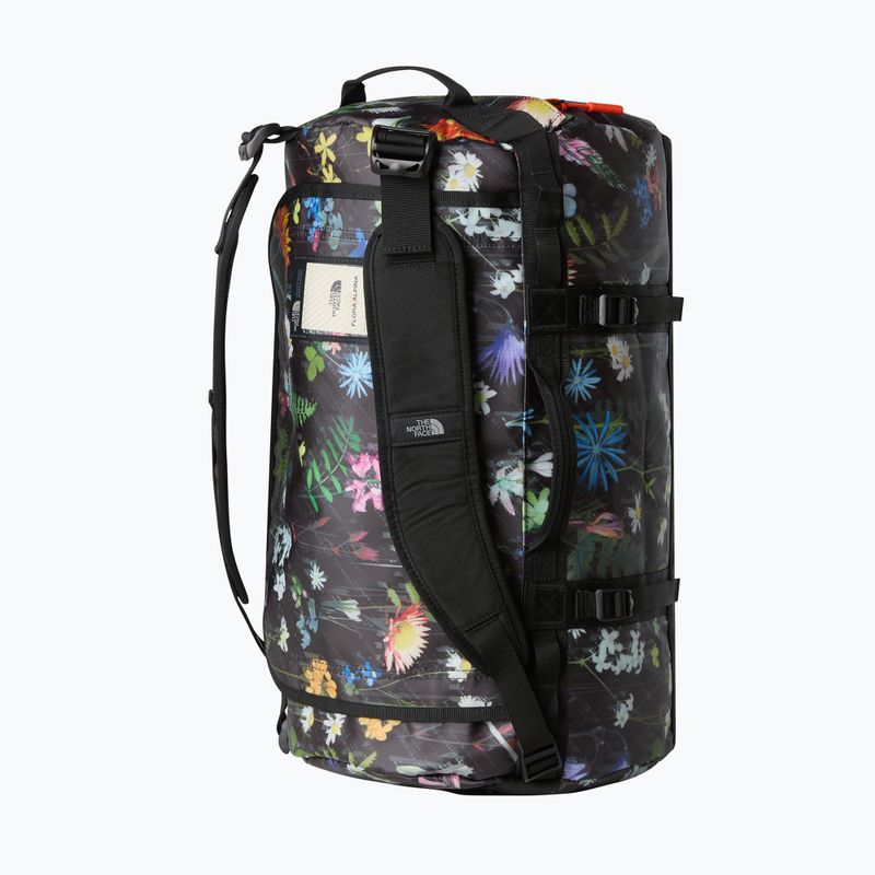 Cestovná taška The North Face Base Camp Duffel S 50 l black alpine floral 3