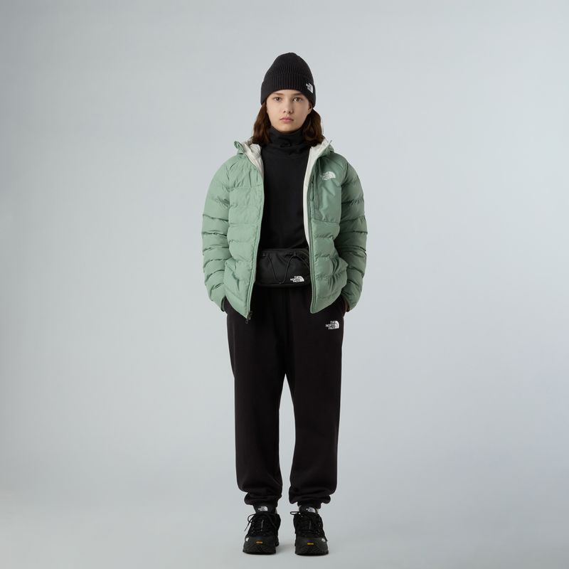 Detska zimska jakna The North Face Reversible Perrito Hooded slate moss 2