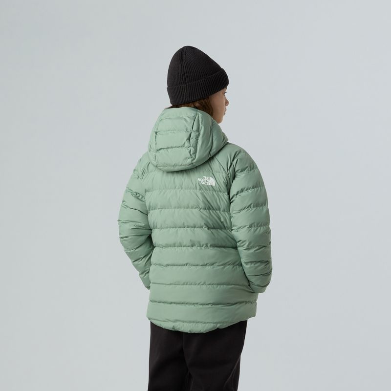 Detska zimska jakna The North Face Reversible Perrito Hooded slate moss 3