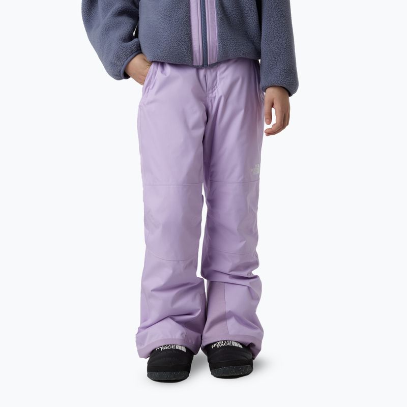 Detské lyžiarske nohavice The North Face Freedom Insulated lite lilac