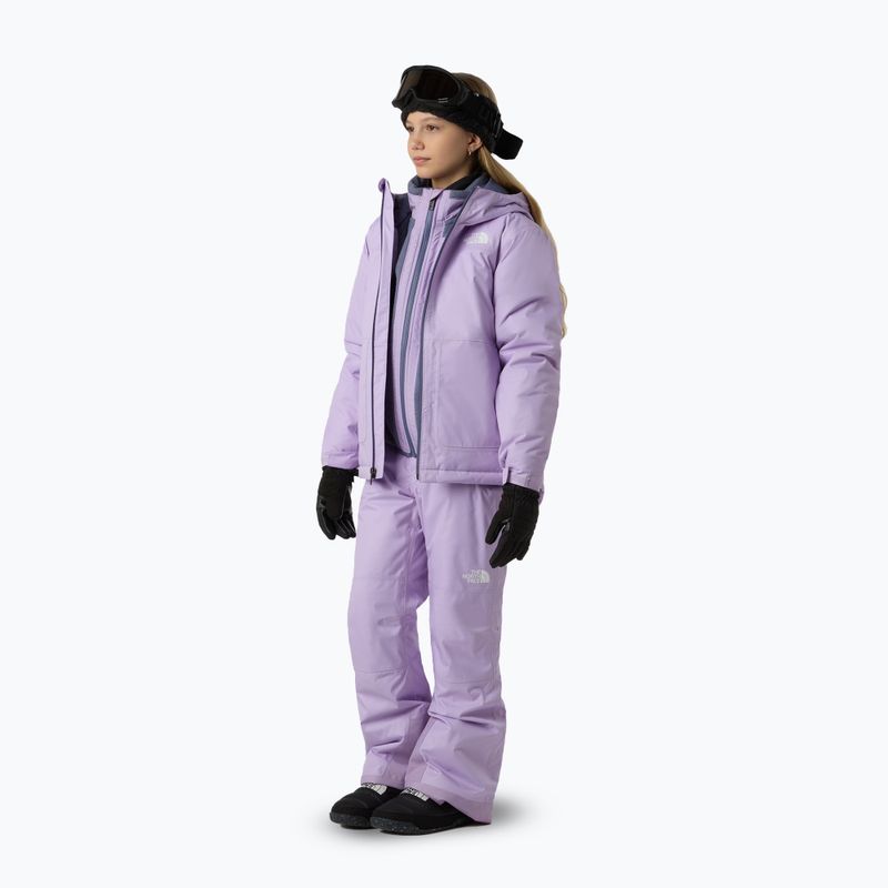 Detské lyžiarske nohavice The North Face Freedom Insulated lite lilac 2