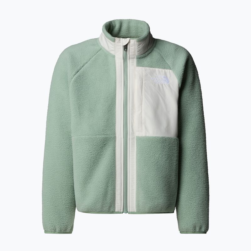 Detská fleecová mikina The North Face Yumiori Full Zip slate moss/white dune 5
