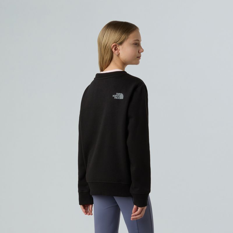 Damska bluza The North Face Reflective Logo Relaxed Crew czarna 3
