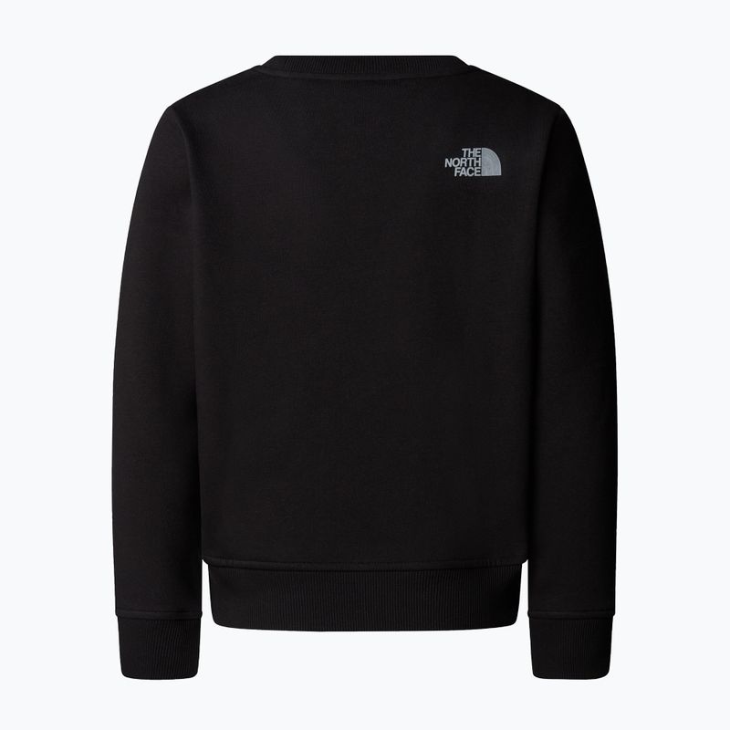 Damska bluza The North Face Reflective Logo Relaxed Crew czarna 5