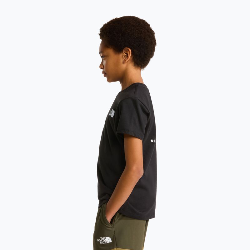 Detské tričko The North Face Box Nse tnf black 3