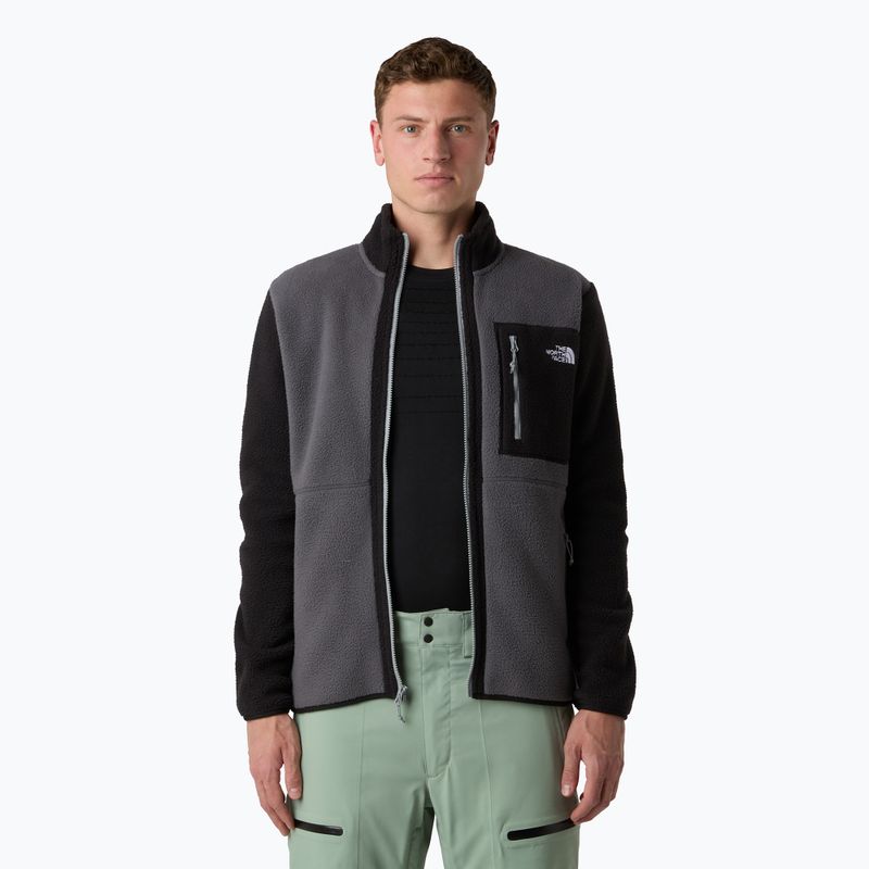 Pánská mikina The North Face Yumiori Full Zip anthracite grey/black/monument grey 4