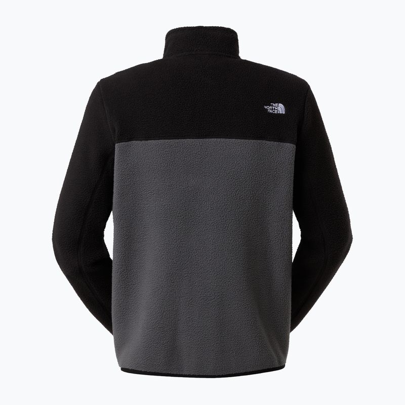Pánska mikina The North Face Yumiori Full Zip antracitovo sivá/čierna/monument grey 6
