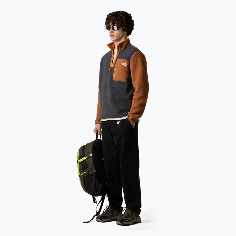 Pánska mikina The North Face Yumiori 1/4 Zip asphaltgrey/burntumber/summitgold 2