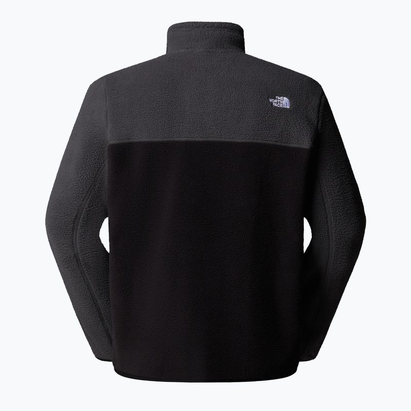 Pánska mikina The North Face Yumiori 1/4 Zip black/asphalt grey/monument grey 5