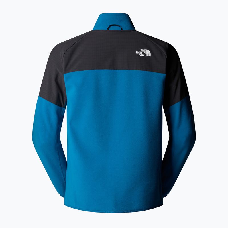 Pánska mikina The North Face Glacier Heavyweight Full Zip dusk blue/asphalt grey 5