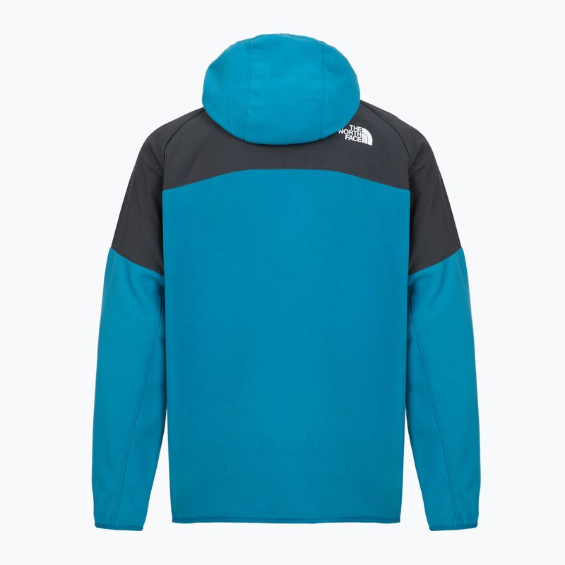 Pánska mikina The North Face Glacier Heavyweight Full Zip HD dusk blue/asphalt grey 2