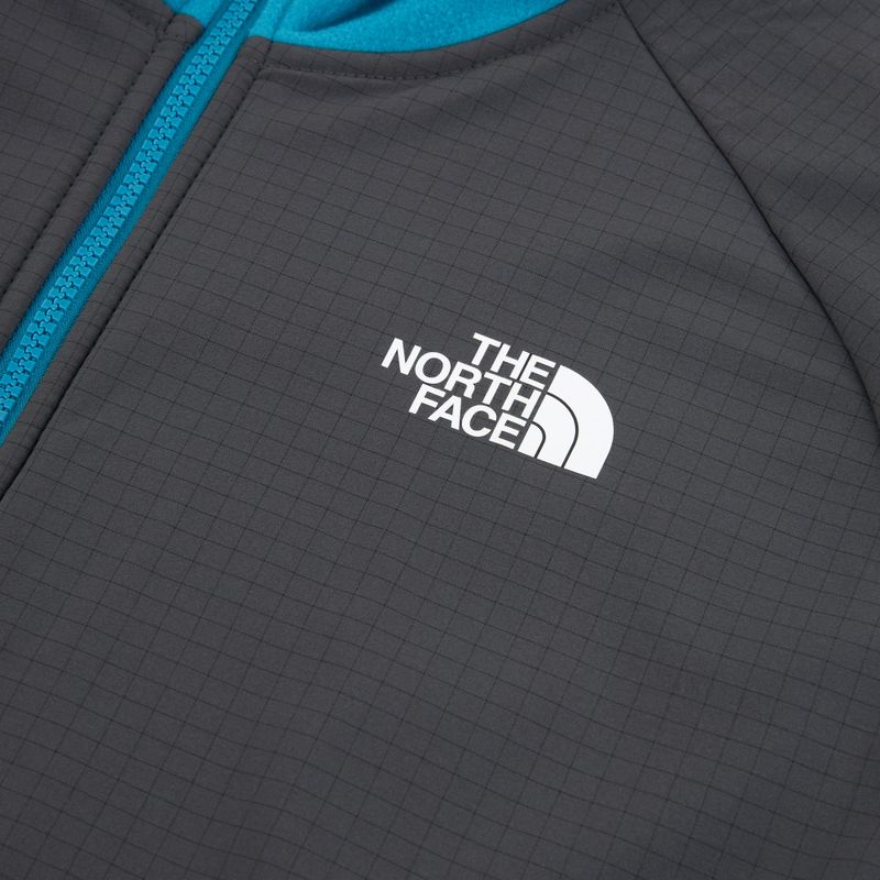 Pánska mikina The North Face Glacier Heavyweight Full Zip HD dusk blue/asphalt grey 3