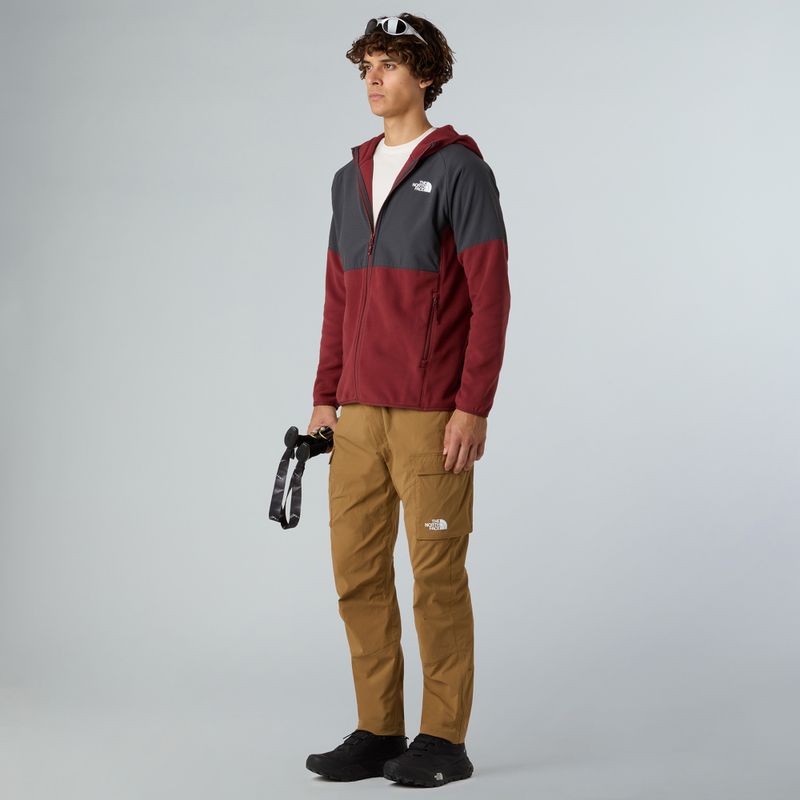 Pánska mikina The North Face Glacier Heavyweight Full Zip HD sumac/asphalt grey 2