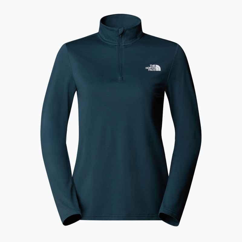 Dámske tričko The North Face Flex 1/4 Zip Slim deep cypress 4