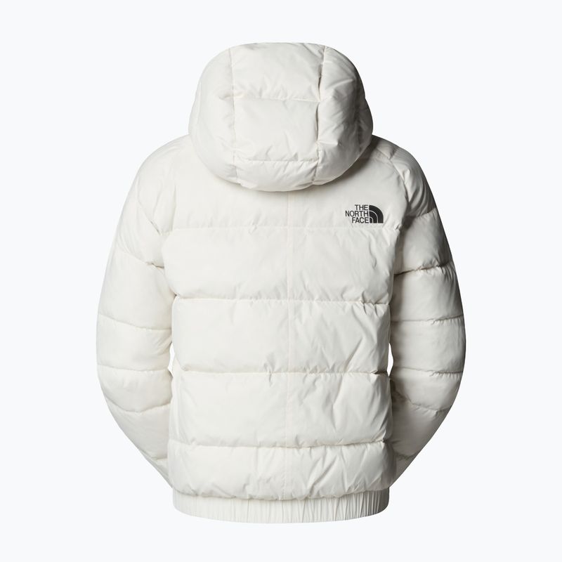 Dámska páperová bunda The North Face Hyalite Down Hoodie white dune 3