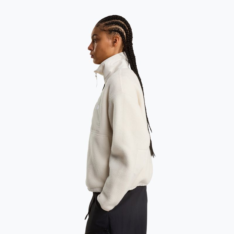 Dámska fleecová mikina The North Face Yumiori Off Peak Full Zip white dune 5