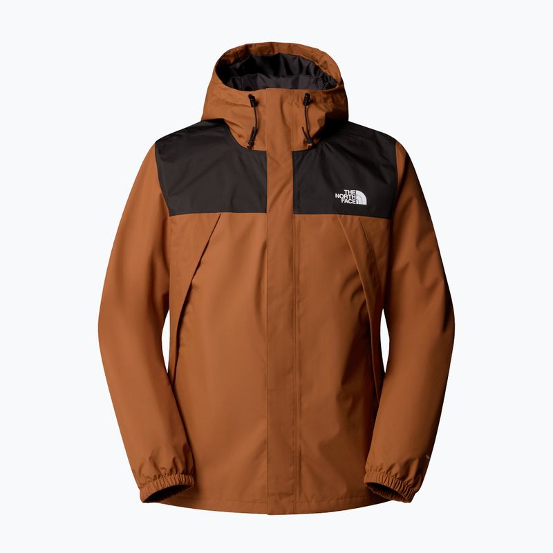 Pánska bunda do dažďa The North Face Antora burnt umber/black 5
