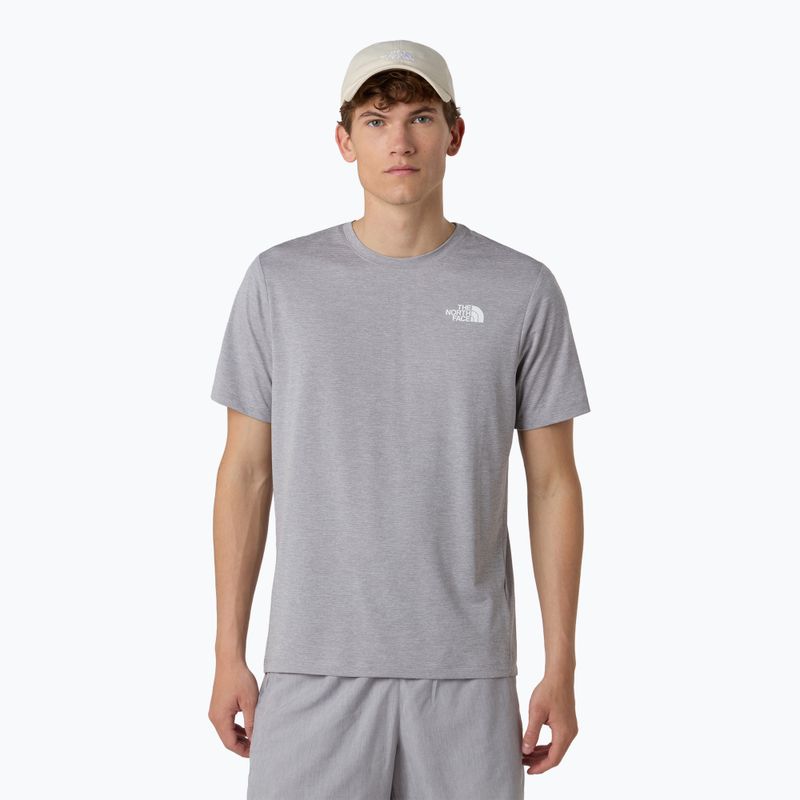 Pánske tričko The North Face 24/7 Reg pale grey heather