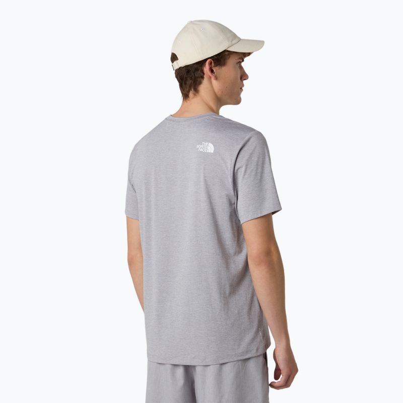 Pánske tričko The North Face 24/7 Reg pale grey heather 3