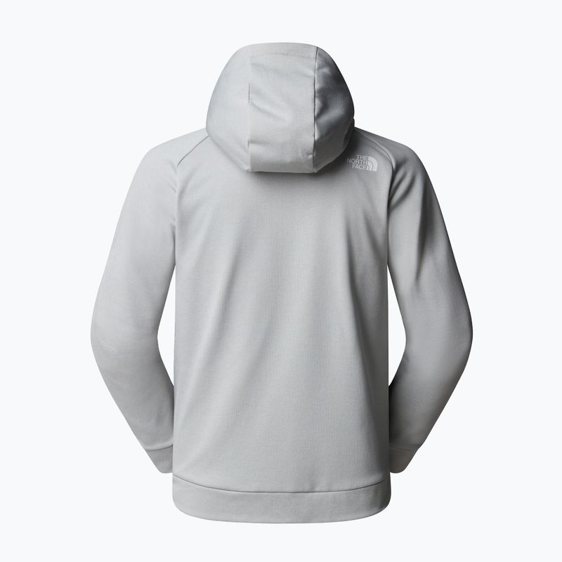 Muška dukserica The North Face Reaxion Fleece Full Zip Hoodie visoka siva svijetla heather 2