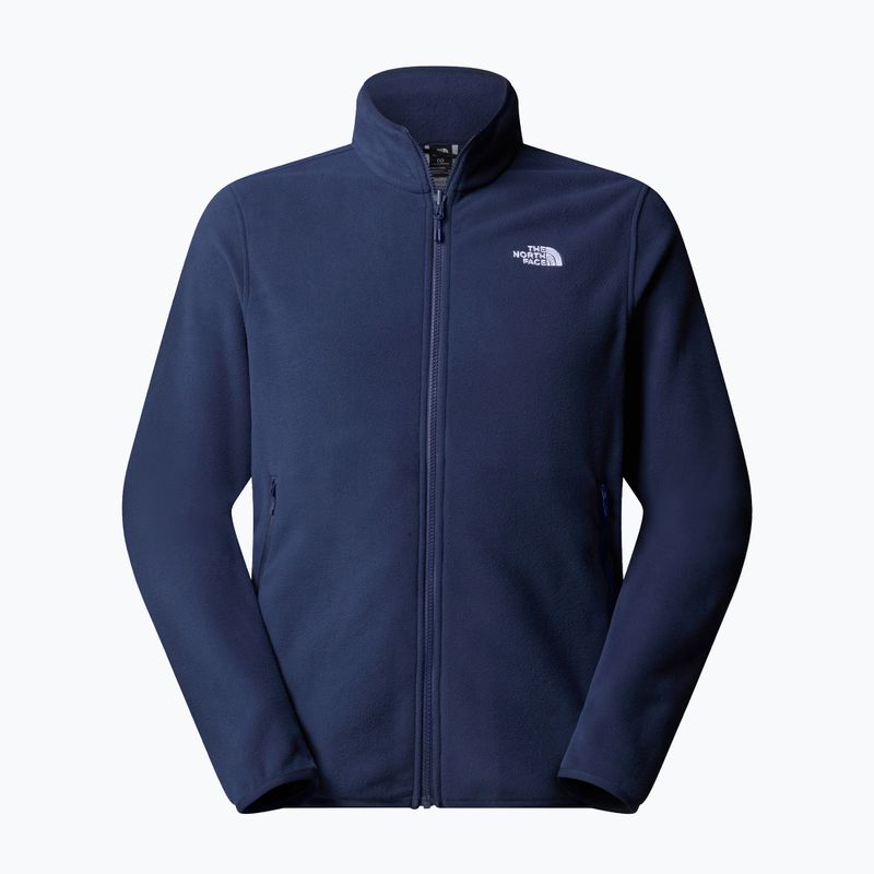 Pánska fleecová mikina The North Face Glacier Fleece summit navy 4
