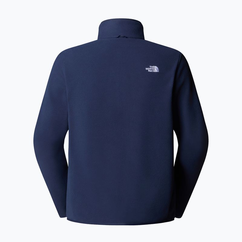 Pánska fleecová mikina The North Face Glacier Fleece summit navy 5