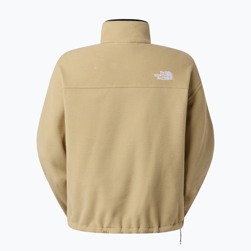 Dámska mikina The North Face Glacier Fleece 1/2 Zip Short khaki stone 5