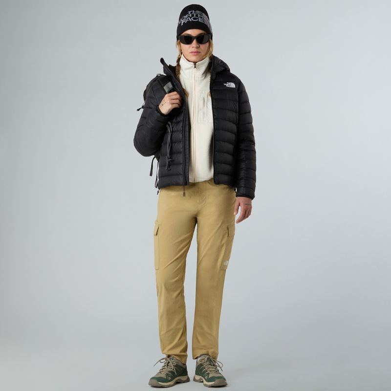 Dámska páperová bunda The North Face Down Hooded black 2